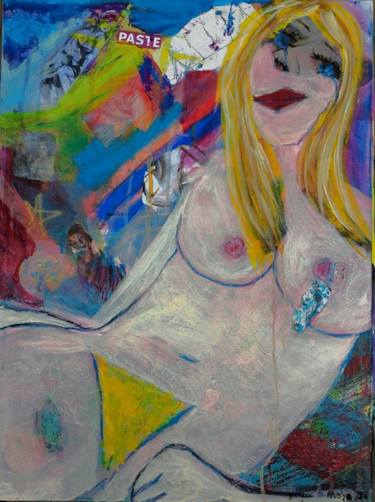 Original Nude Painting by Dan Cleverly