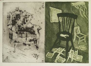 Print of Realism Still Life Printmaking by Eva Sharf