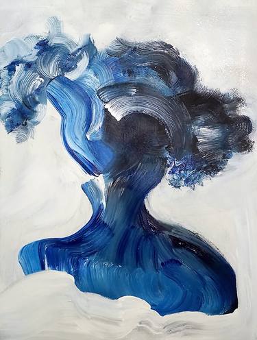 Print of Abstract Portrait Paintings by Jasmina Spahic