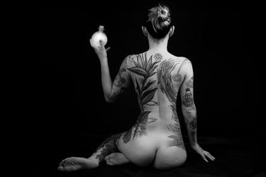 Tattooed nude-back portrait #8 thumb