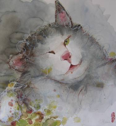 Original Animal Paintings by Marie-Helene Stokkink