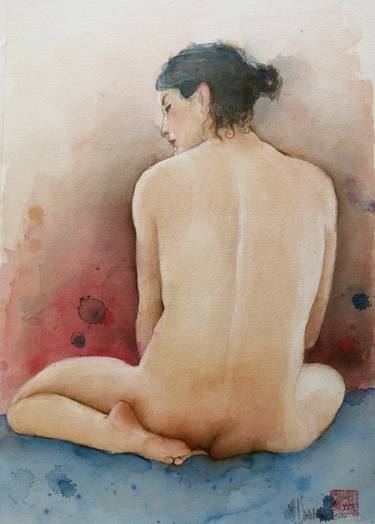 Print of Erotic Paintings by Marie-Helene Stokkink