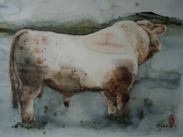 Original Realism Animal Paintings by Marie-Helene Stokkink