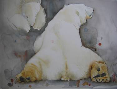 polar bears in Moscou zoo thumb