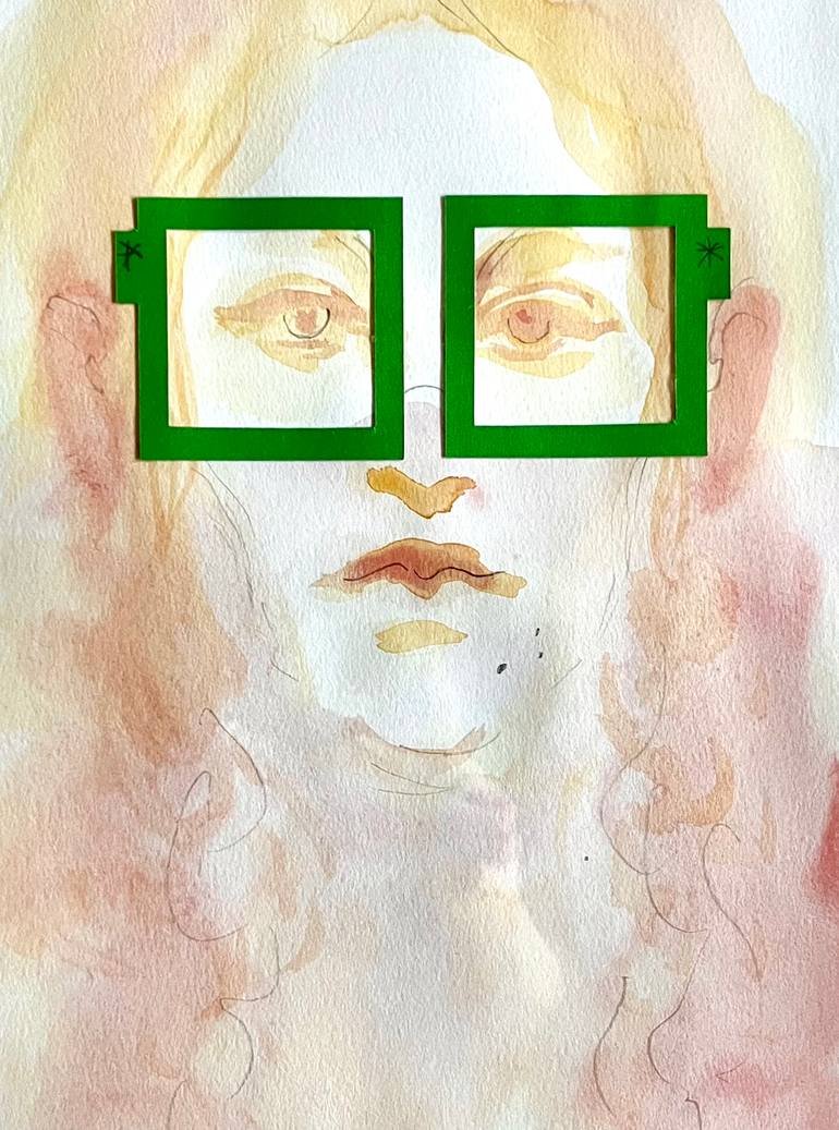 Original Illustration Fashion Collage by Silvana Mariani