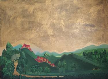 Print of Landscape Paintings by Mimi Revencu