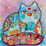 Morocco cat by Oxana Zaika