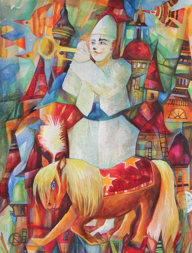 Print of Culture Paintings by Oxana Zaika