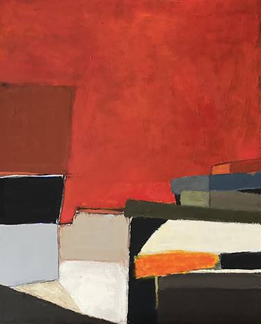 Original Modern Abstract Paintings by Ellen Shire