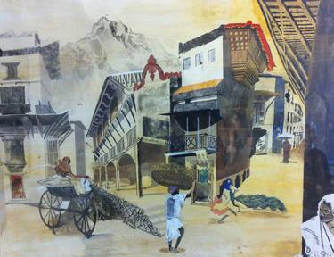 Print of Documentary Travel Paintings by Rosalind Richards Chapman