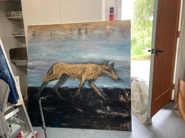 Original Contemporary Animal Painting by Melora Walters