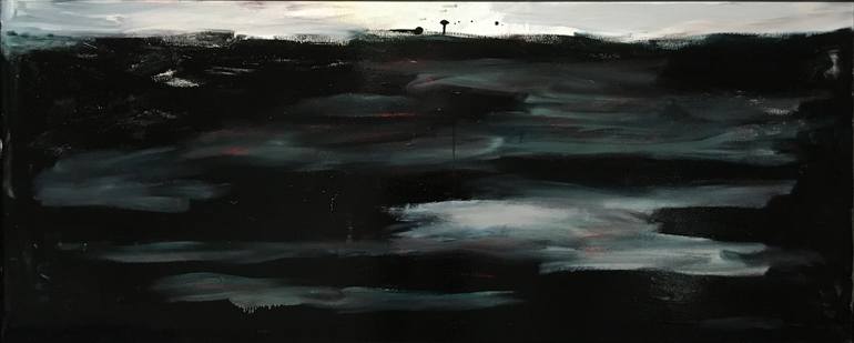 dark water painting