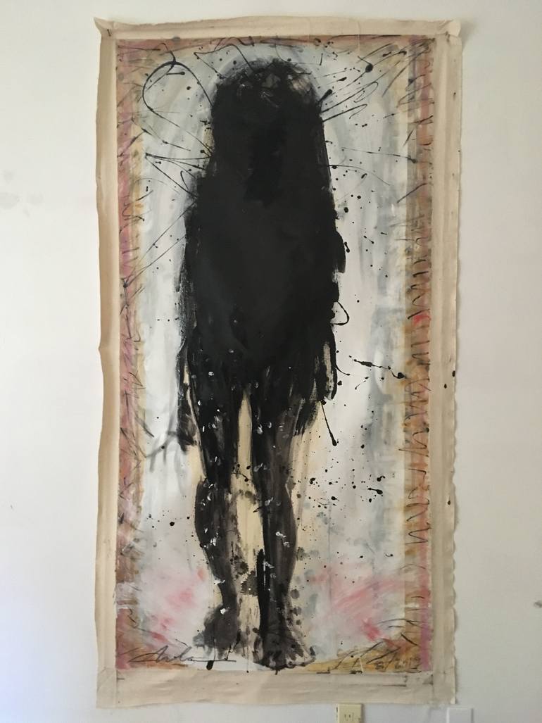 Original Expressionism Women Painting by Melora Walters