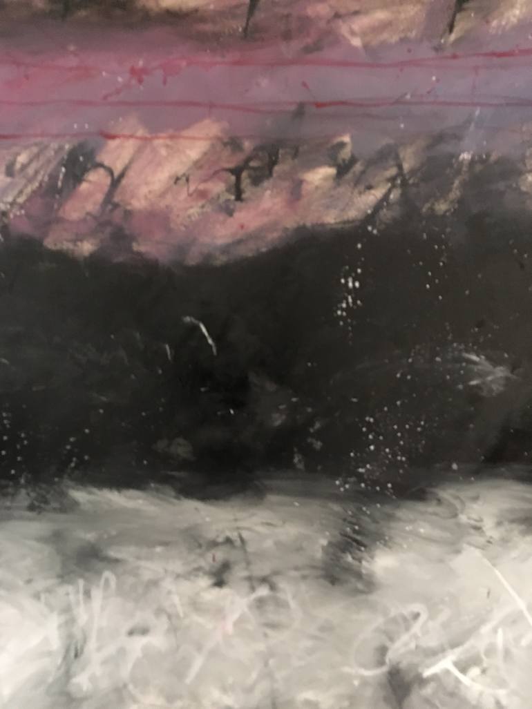 Original Abstract Expressionism Abstract Painting by Melora Walters