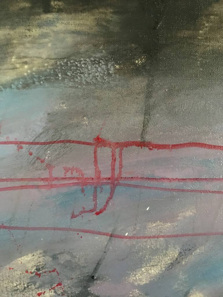 Original Abstract Expressionism Abstract Painting by Melora Walters