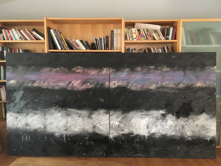 Original Abstract Expressionism Abstract Painting by Melora Walters