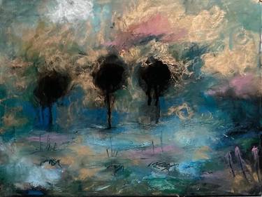 Original Fine Art Abstract Paintings by Melora Walters