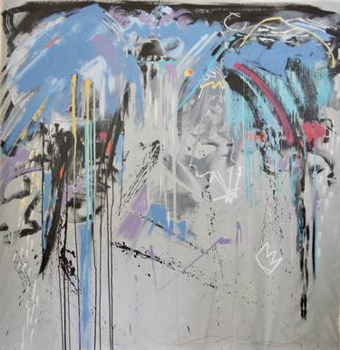 Original Abstract Expressionism Abstract Paintings by Gordon Sellen