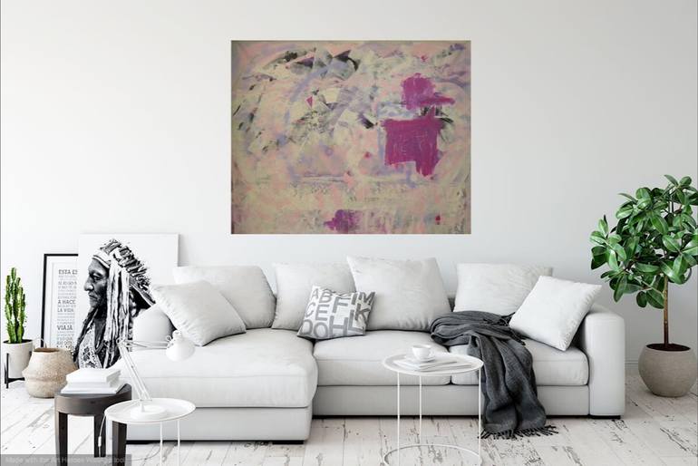 Original Abstract Expressionism Abstract Painting by Gordon Sellen