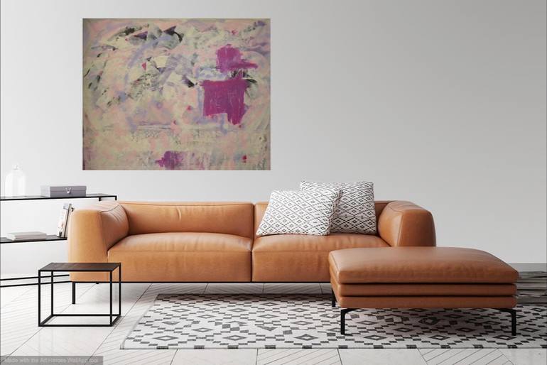 Original Abstract Expressionism Abstract Painting by Gordon Sellen