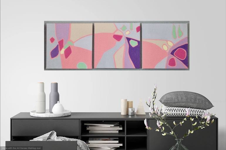 Original Abstract Painting by Gordon Sellen