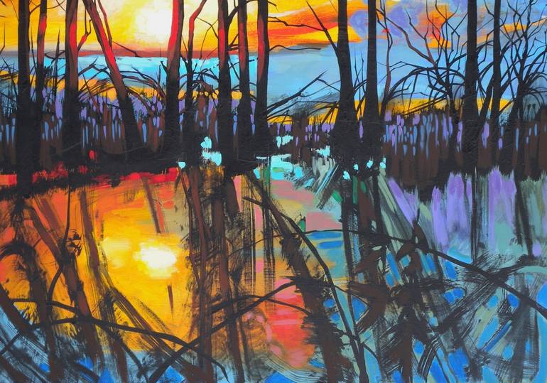 Original Contemporary Landscape Painting by Gordon Sellen