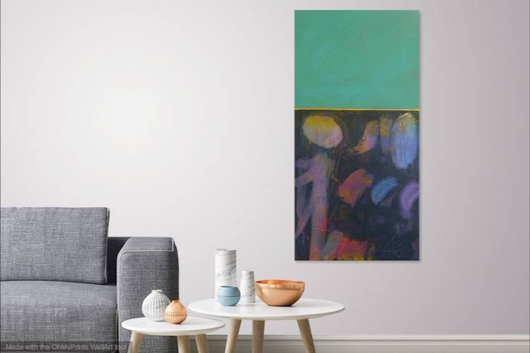 Original Abstract Nature Painting by Gordon Sellen