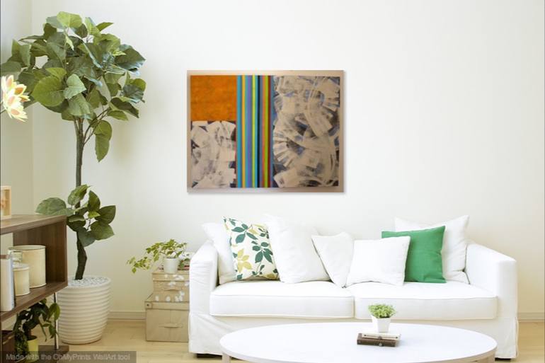 Original Abstract Expressionism Abstract Painting by Gordon Sellen