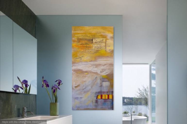 Original Abstract Painting by Gordon Sellen