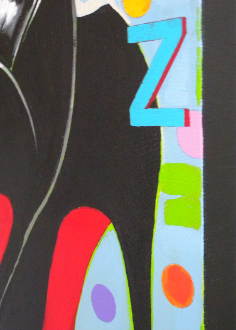 Original Modernism Fashion Painting by Gordon Sellen