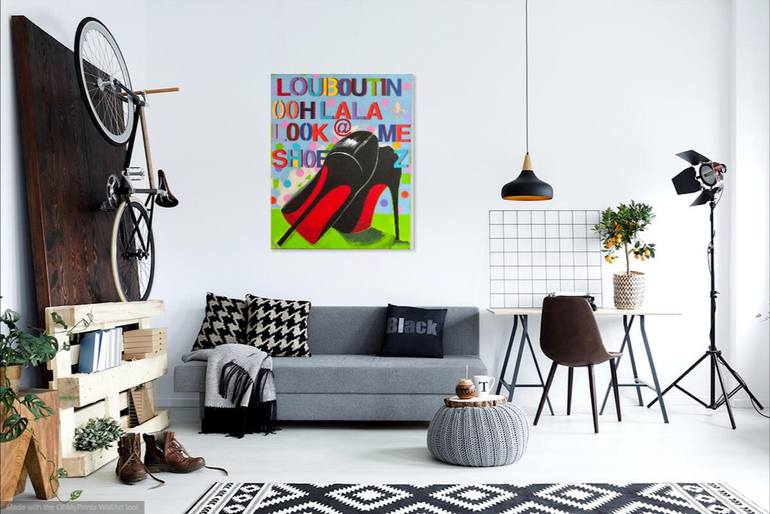 Original Modernism Fashion Painting by Gordon Sellen