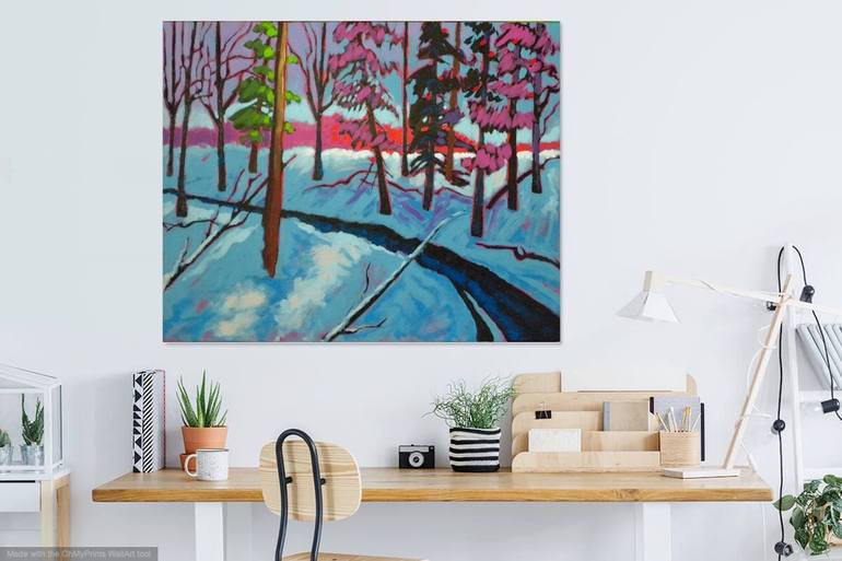 Original Expressionism Landscape Painting by Gordon Sellen