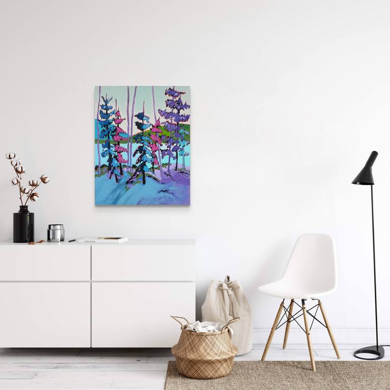 Original Expressionism Landscape Painting by Gordon Sellen