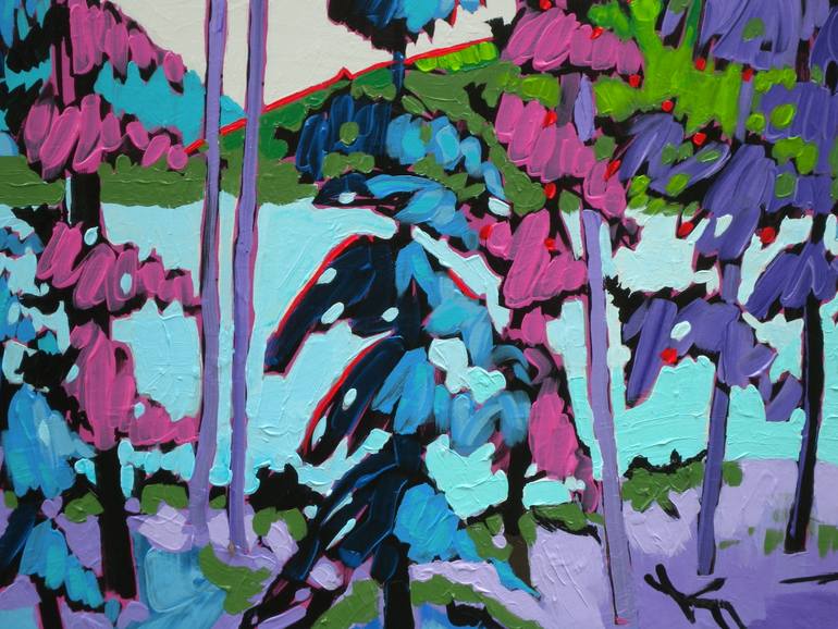 Original Expressionism Landscape Painting by Gordon Sellen
