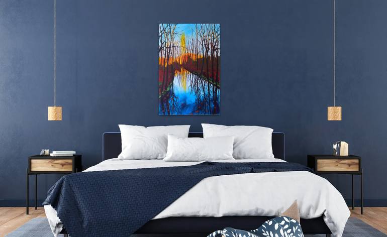 Original Expressionism Landscape Painting by Gordon Sellen