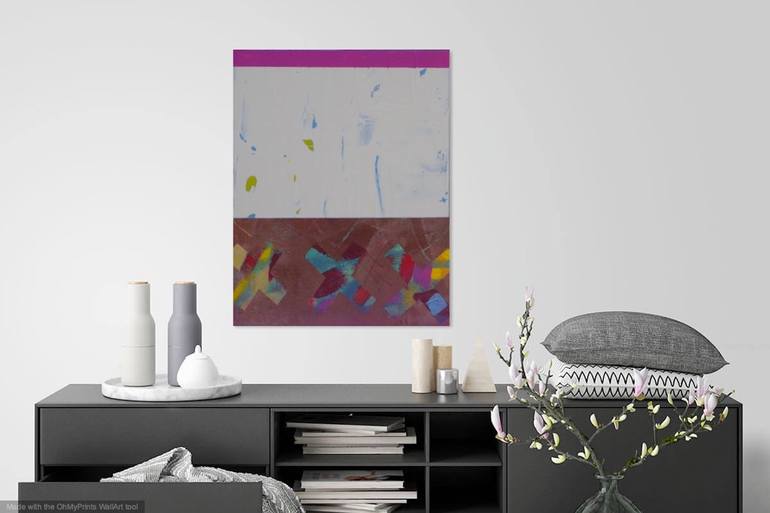 Original Abstract Painting by Gordon Sellen