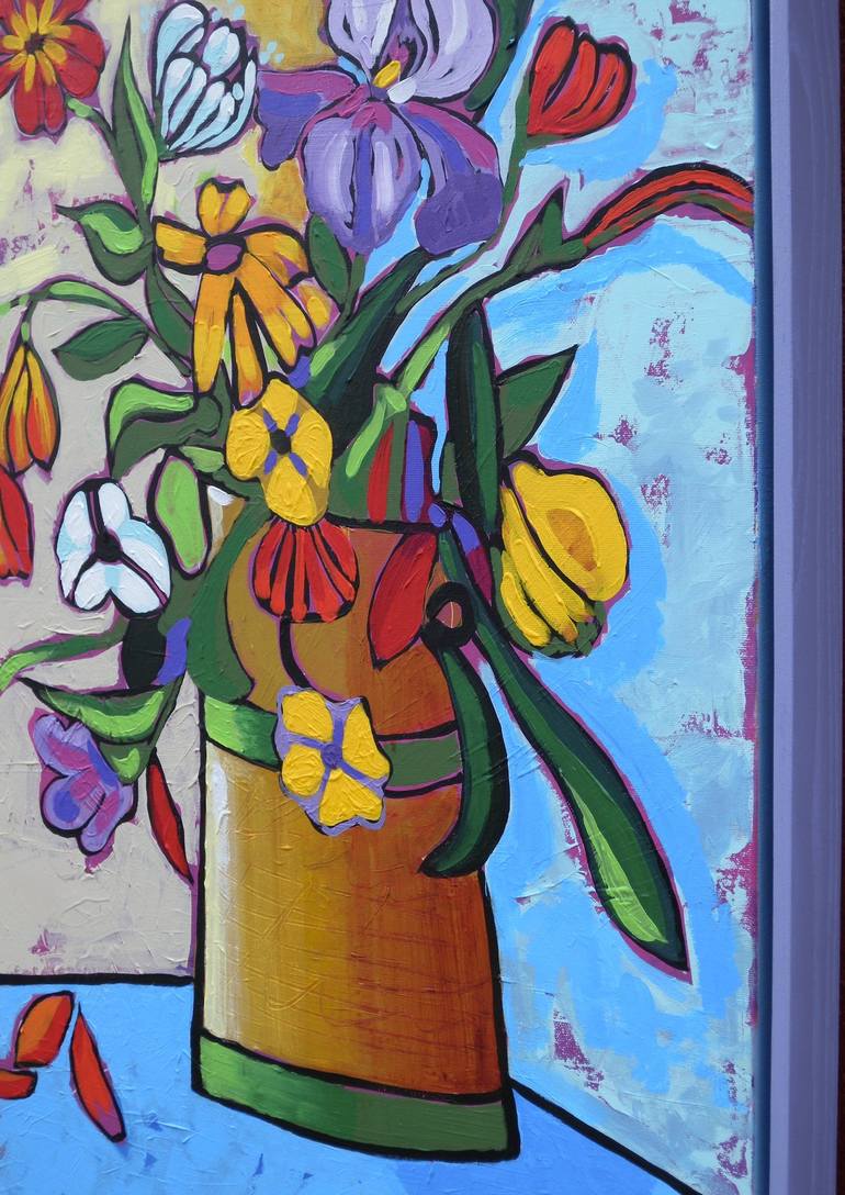 Original Floral Painting by Gordon Sellen