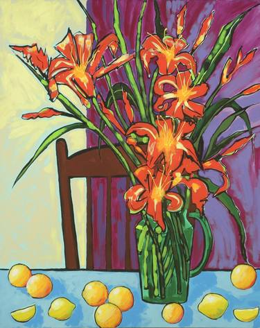 Original Fine Art Still Life Paintings by Gordon Sellen