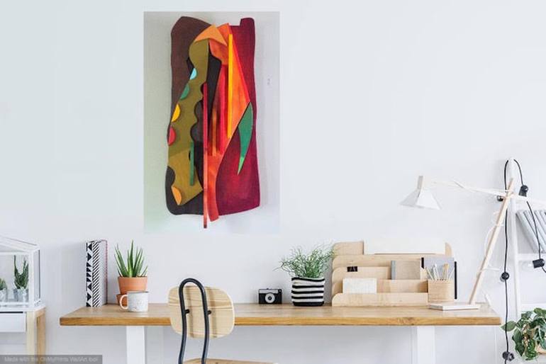 Original Dada Abstract Sculpture by Gordon Sellen