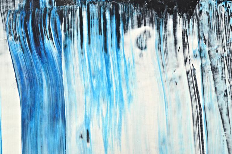Original Abstract Expressionism Abstract Painting by Geoffrey Howard