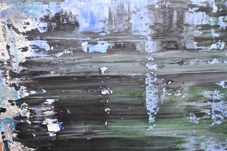 Original Abstract Expressionism Abstract Painting by Geoffrey Howard