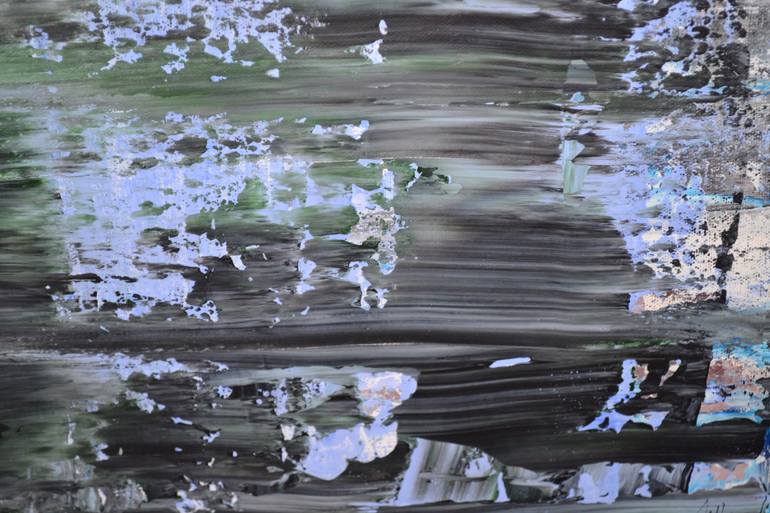 Original Abstract Expressionism Abstract Painting by Geoffrey Howard