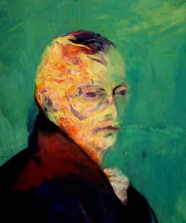 Print of Expressionism Portrait Paintings by Britta Winkels