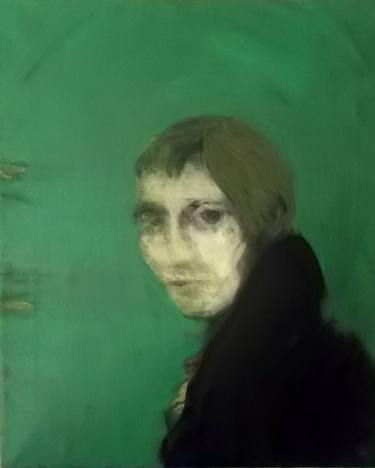 Original Expressionism Portrait Paintings by Britta Winkels