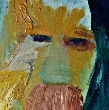 Original Expressionism Men Paintings by Britta Winkels