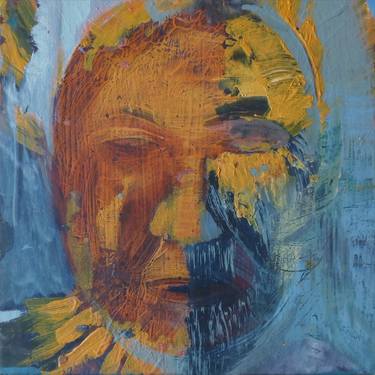 Original Expressionism Men Paintings by Britta Winkels