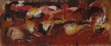 Original Abstract Expressionism Abstract Paintings by Rita Holcberg