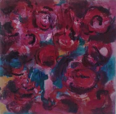 Original Impressionism Floral Paintings by Rita Holcberg