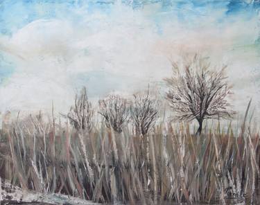 Print of Landscape Paintings by Pascale Massoud