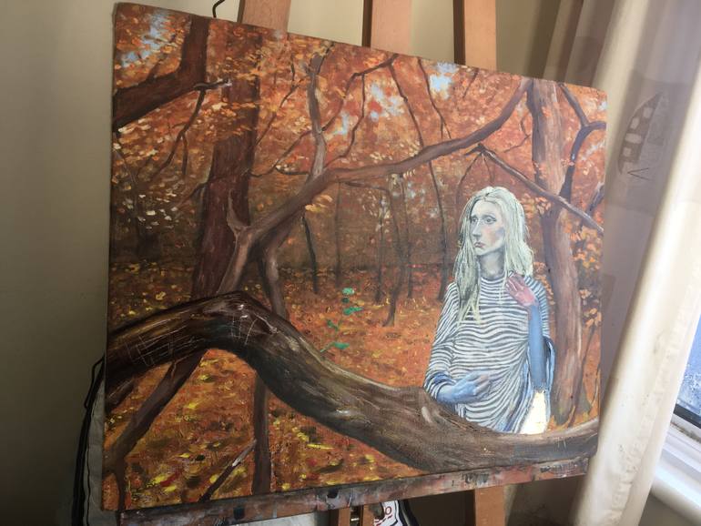 Original Figurative People Painting by Michael De Large